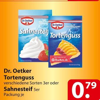 Famila Nord Ost Dr. oetker tortenguss oder sahnesteif Angebot