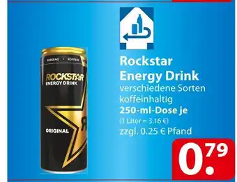 Famila Nord Ost Rockstar energy drink Angebot