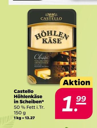NETTO Castello höhlenkäse in scheiben Angebot
