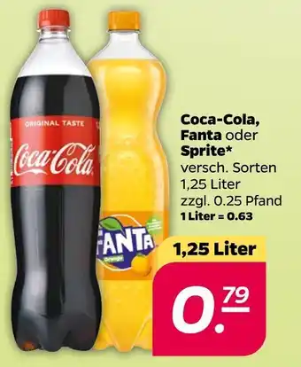 NETTO Coca-cola, fanta oder sprite softdrinks Angebot