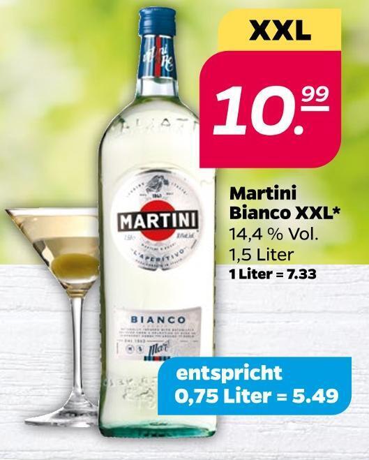 Martini bianco xxl Angebot bei NETTO