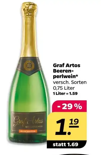 NETTO Beerenperlwein Angebot