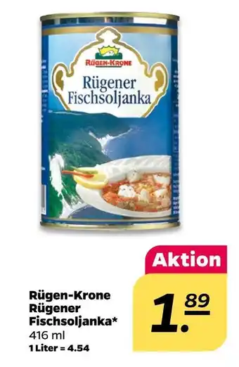 NETTO Rügen-krone rügener fischsoljanka Angebot