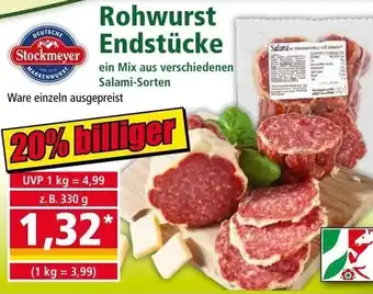 Norma Rohwurst Endstücke Angebot