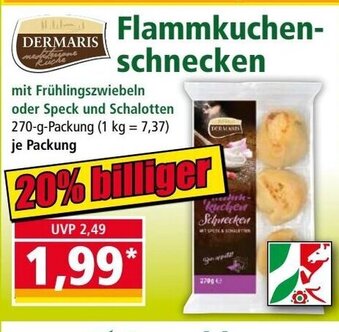 Norma Flammkuchenschnecken 270 g Angebot