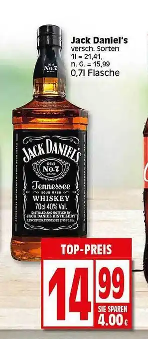 Elli Markt Jack Daniel's Angebot