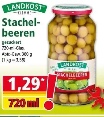 Norma Landkost Stachelbeeren 720 ml Glas Angebot