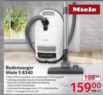 Selgros Bodensauger Miele S 8340 Angebot