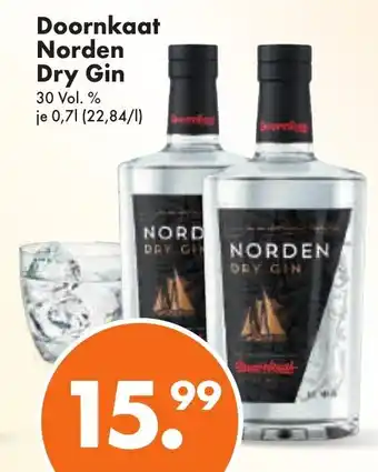 Trink und Spare Doornkaat Norden Dry Gin 700ml Angebot