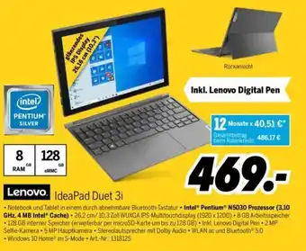 MEDIMAX Lenovo IdeaPad Duet 3i Angebot