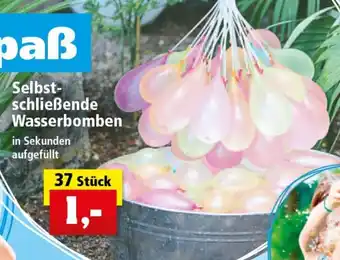 Thomas Philipps Selbstschließende Wasserbomben 37 Stück Angebot