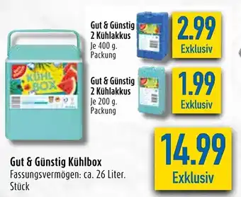 diska Gut & Günstig Kühlbox Angebot