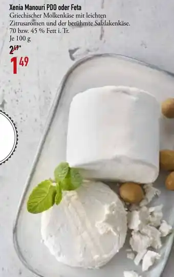 Galeria Markthalle Xenia Manouri PDO o. Feta 100g Angebot