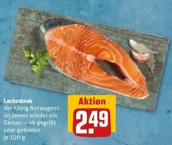 REWE Kaufpark Lachssteak 100 g Angebot