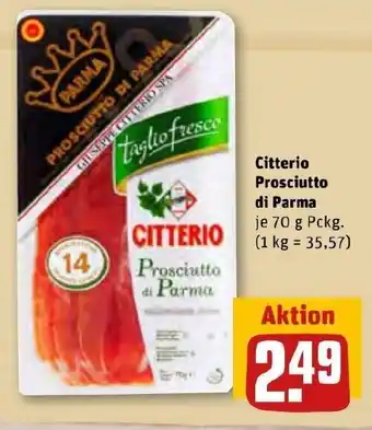 REWE Kaufpark Citterio Prosciutto di Parma 70 g Pckg. Angebot