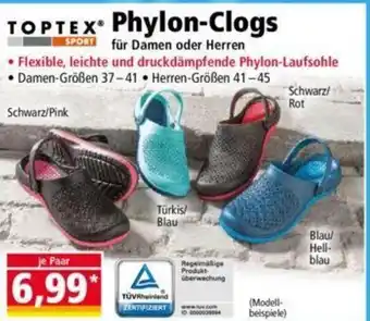 Norma Toptex Phylon-Clogs 37-41/41-45 Angebot