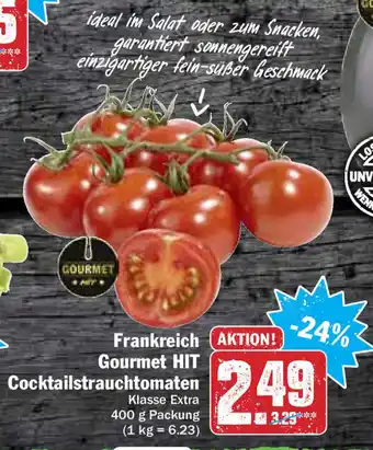 Hit Frankreich Gourmet HIT Cocktailstrauchtomaten 400g Angebot