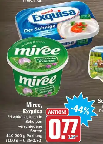 Hit Miree, Exquisa 110-200g Angebot