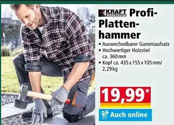 Norma Profi Plattenhammer Angebot