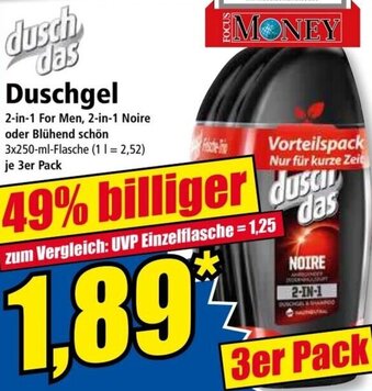 Norma Duschdas Duschgel 3 x 250 ml-Fl Angebot