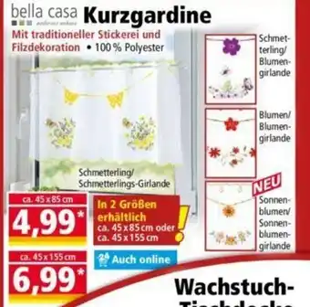 Norma Bella Casa Kurzgardine 45*85 Angebot