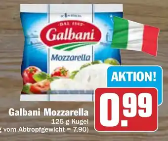 AEZ Galbani Mozzarella 125 g Kugel Angebot