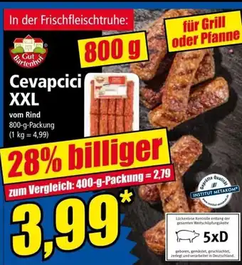 Norma Cevapcici XXL 800 g Angebot