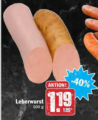 Hit Leberwurst 100g Angebot