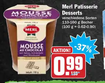 Hit Merl Patisserie Desserts 110-160g Angebot