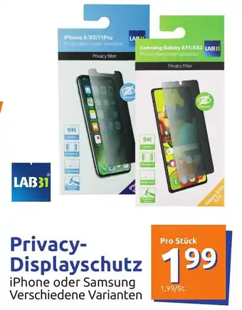 Action Privacy Displayschutz Angebot