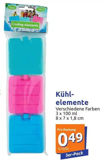 Action Kühlelemente 3 x 100 ml Angebot