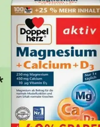 Rossmann Doppelherz Magnesium Angebot