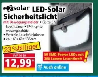 Norma EzSolar LED-Solar Sicherheitslicht Angebot