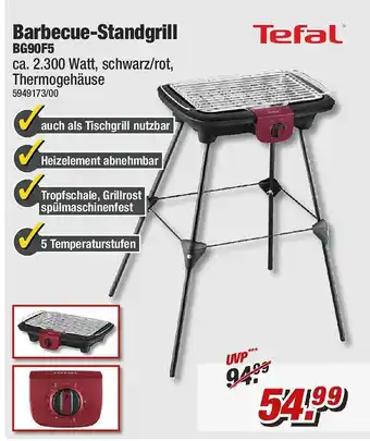 Poco Tefal Barbecue-standgrill Bg90f5 Angebot