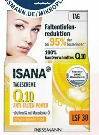 Rossmann Q10 Anti-Falten Tagescreme Angebot