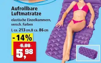 Thomas Philipps Aufrollbare Luftmatratze Angebot