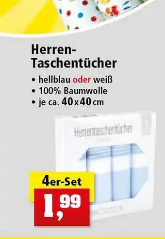 Thomas Philipps Herren-taschentücher Angebot