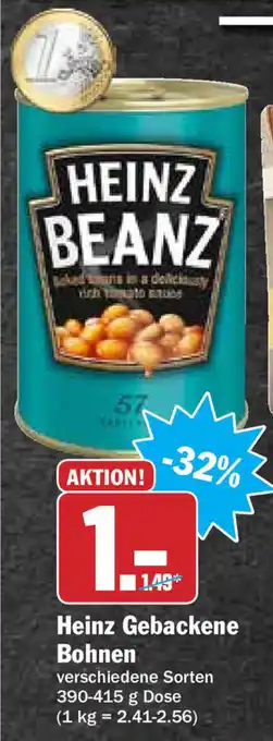 Hit Heinz Gebackene Bohmen 390-415g Angebot