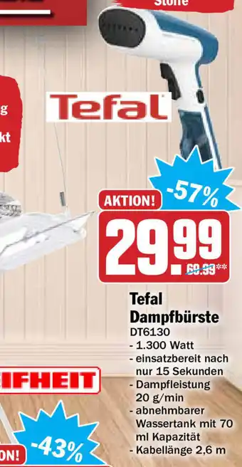 Hit Tefal Dampfbürste Angebot