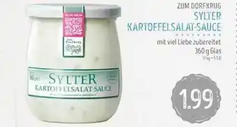 Edeka Struve Zum Dorfkrug Sylter Kartoffelsalat-sauce Angebot