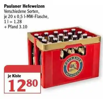 Globus Paulaner Hefeweizen Angebot