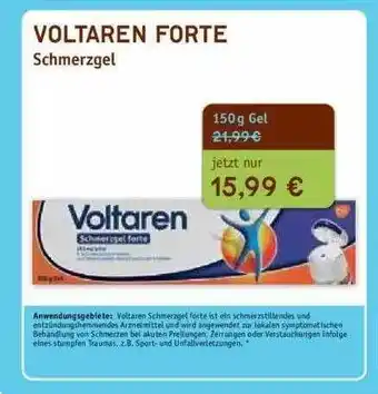 Globus Voltaren Forte Schmerzgel Angebot