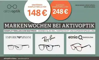 Globus Aktivoptik Einstärken-komplettbrille, Gleitsicht-komplettbrille Angebot