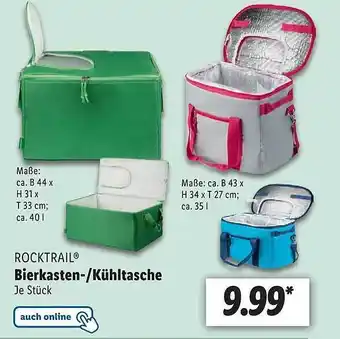 Lidl Rocktrail Bierkasten- Kühltasche Angebot