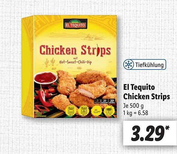 El Tequito Chicken Strips Angebot bei Lidl