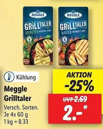 Lidl Meggle Grilltaler Angebot