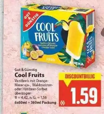 E-Center Gut & Günstig Cool Fruits Angebot