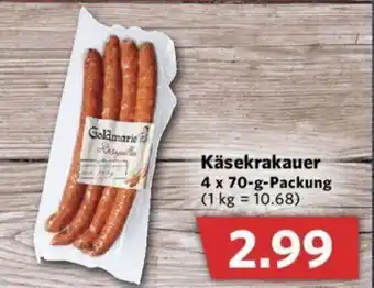 Combi Goldmarie Käsekrakauer 4 x 70g Angebot