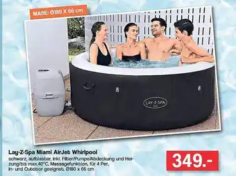 Famila Nord West Lay-z-spa Miami Airjet Whirlpool Angebot