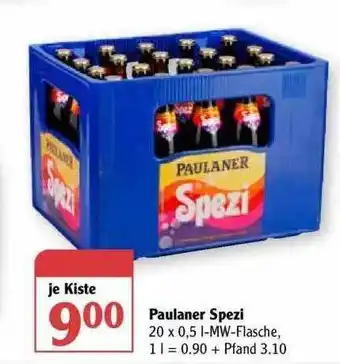 Globus Paulaner Spezi Angebot